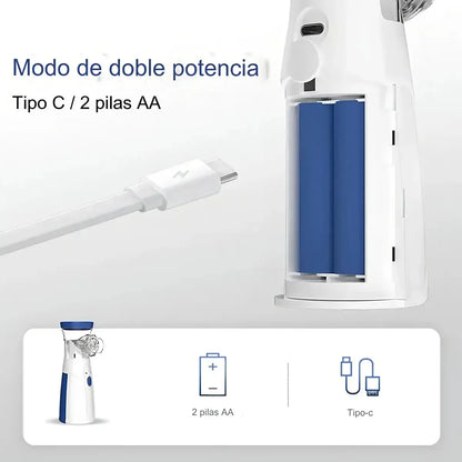 🌬️ Nebulizador Ultrasónico Portátil JSL W302 con Tecnología Mesh
